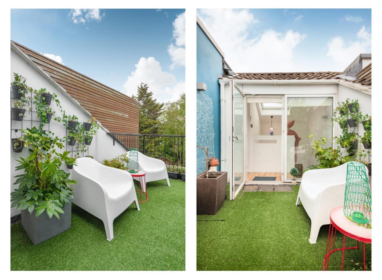 Ferienwohnung Studio For 3 With A Private Balcony In A Cubic House With Outside Pool London Exterior foto